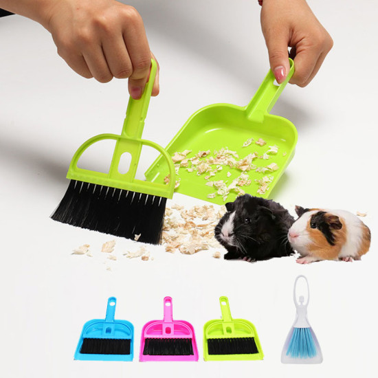 Mini Small Pet Cleaning Kit Dustpan Broom Sweep Brush For Chinchilla Guinea Pig Hamster Cleaning Tool Accessories Desktop Sweepdo21 D0101H9KVS7